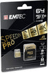Emtec SPEEDIN' PRO microSD Class 10 UHS-I U3 (64GB)...