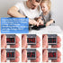 CAMWAY 5PCS 2in1 1-8s Lipo Battery Voltage Tester,RC Low Voltage Buzzer Alarm,Battery Monitor Checker Tester for 1-8s Lipo/Li-ion/LiMn/Li-Fe...