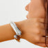 Roe Dolph Gold Cuff Bangle Bracelets for Women Chunky Gold Bracelets Minimalist Open Wide Cuff Bracelets Gold Cuff Bracelet Trendy Gold Bangle Bra...