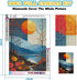Perycomly Diamond Painting Kits for Adults, 5D Landscape Diamond Art Kits, Full Drill Rhinestone Diamond Painting Kit for Beginners, Great Gift De...