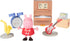 Peppa Pig Little Rooms Music Studio Playset, 6 Pieces - Includes Peppa Figure, Guitar, Saxophone, Drums, Records & Light-Up Piano - Ages 2+...