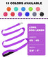 6ft Dog Leash for Small Medium Large Dogs | One-Sided Reflective Nylon | Padded Handle | 3/4 inch Wide | Purple...