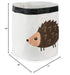 Collapsible Storage Bin Basket for Bedroom, Nursery, Playroom and More 17x18" Diameter - Hedgehog...