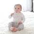 Dr. Brown's Flexees Gray Bunny, Soft 100% Silicone Baby Teether, BPA Free, 3m+...