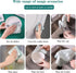 5Pcs Nanoscale Cleaning Cloth, Easy Clean Cloth, Fish Scale Microfiber Easycleanco Cloth, Reusable Lint Free Rags for Glass No Watermark or Streak...