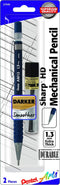 Pentel Arts Sharp HD Mechanical Pencil (1.3mm), Dark Blue Barrel, (1) Super Hi-Polymer Lead Refill (AM13PABP)...
