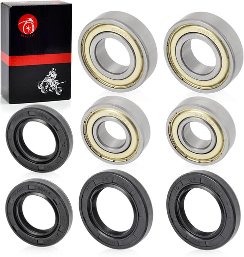 Front Wheel Bearing & Seal For YAMAHA Raptor 125 250 350 660 660R 700 700R 2004-2023 Blaster 200 2003-2006...