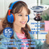 Kids Headphones Bluetooth 5.3 Wireless 60H Play Time Volume Limited 85/110dB Over Ear Foldable Headset with Cable Aux Mic for iPad Notebook Boy Gi...