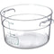 Carlisle FoodService Products Storplus Round Food Storage Container with Stackable Design for Catering, Buffets, Restaurants, Polycarbonate (Pc), ...