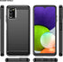 for Samsung A03S case, Galaxy A03S case with HD Screen Protector, Fashion Shock-Absorption Flexible TPU Bumper Soft Rubber Protective Case Cove fo...