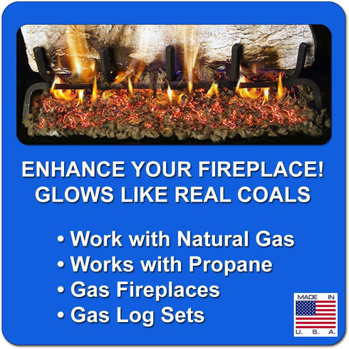 Midwest Hearth Rock Wool for Gas Log - 6 oz. Bag...