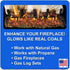 Midwest Hearth Rock Wool for Gas Log - 6 oz. Bag...