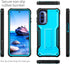 ExoGuard for MOTO G Stylus 2022 Case, Rubber Shockproof Full-Body Cover Case Come with a Tempered Glass Screen Protector and Kickstand Compatible ...