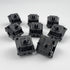 GATERON Oil King V2 Pre-lubed Keyboard Switches, 5-Pin 55gf Black Linear Switches Compatible for MX Mechanical Keyboard DIY(10PCS,Black)...