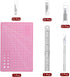 (6" x 8") A5 Cutting Mat, Exacto Knife Precision Carving Craft Hobby Knife Kit (#11#16#17) for DIY Art Work Cutting, Hobby, Stencil, Scrapbooking...