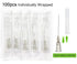 100Pack 27Ga 1 inch Needle Luer Lock Lab Dispensing Accessories for Measuring,Refilling Inks...