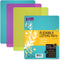 Nicole Home Collection Flexible Cutting Mats Set of 3 - BPA-Free Plastic Color-Coded Kitchen Chopping Boards, 12"x15", Durable Non-Slip Mats for M...
