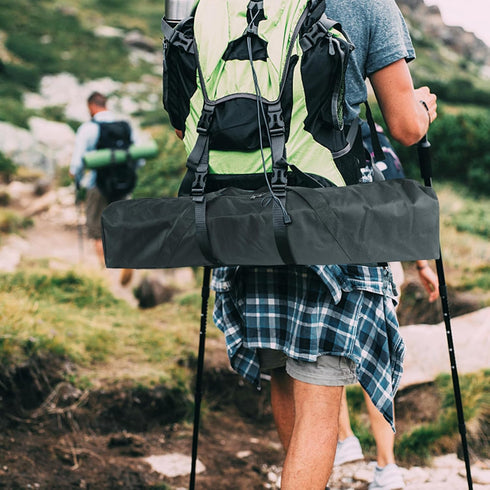 Tripod Carrying Case - 27 Inch 600D Oxford Tripod Bag with Shoulder Straps and Dual Handles Full Zippers for Lights, Cameras, Microphone Stands, M...