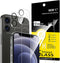 NEW'C 4 Pack, 2 Pack Screen Protector for iPhone 12 Mini + 2 Pack Camera Lens Protector, Sensor Protection,Case Friendly Tempered Glass Film...