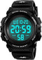 Kids Digital Sports Watch for Boys Girls, Boy Waterproof Casual Electronic Analog Quartz 7 Colorful Led Watches with Alarm Stopwatch Silicone Band...