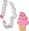 Soft Serve Ice Cream Cone Cookie Cutter, 4" Made in USA by Ann Clark...