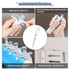 Single Channel Pipettor, Micro Pipette, Lab Micropipette High Accurate& Easy Adjustable Pipettor (1000-5000ul)...