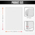 Houseables EVA Foam Sheets, Craft, Cosplay, 6mm Thick, White, 10 Pack, 9 X 12 Inch, Art Supplies, Paper Scrapbooking, Crafting Foams, Foamie Craft...