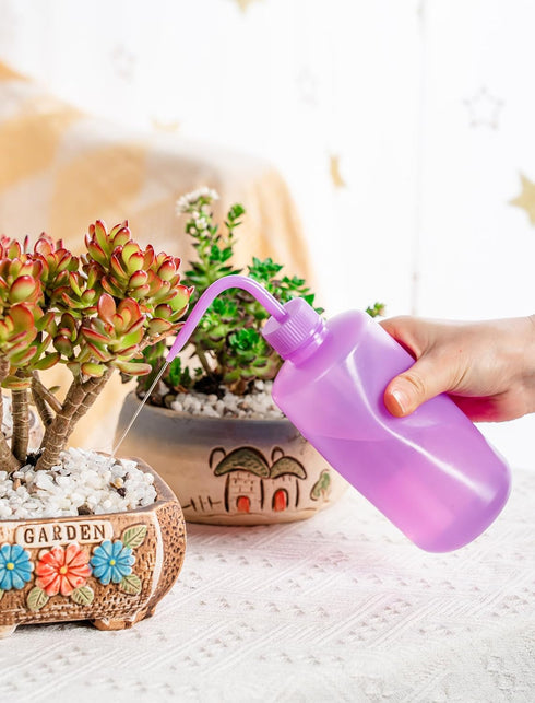 Tattoo Wash Bottle- Melphoe Water Squirt Bottle Succulent Watering, Safety Rinse Bottle Watering Tools, Economy Plastic Squeeze Washing Bottle for...