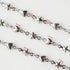 YOUBEIYEE Silver Jewelry Making Chains Bulk with Jump Rings and Lobster Clasps, Solid Heart Star Rolo Link Chain Bracelets Anklets DIY Jewelry Sup...