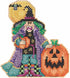 Muriel The Witch Halloween Beaded Cross Stitch Kit Mill Hill 2015 Hocus Pocus Trilogy MH195203...