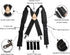 MELOTOUGH Tool Belt Suspenders Work Belt Suspenders Flexible Adjustable Straps with Moveable Padded Shoulders with 4 Loop Attachments...