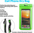 Waterproof Phone Case and Lanyard - Excellent Waterproof Protection - Floats in The Water Green...
