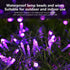 String Lights Fairy Lights 66 Feet 200 LED with Multi Flashing Modes Controller, Waterproof LED Lights Decorations for Bedroom, Wedding, Party, Ga...
