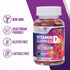 Vitamin D3 Gummies Extra Strength 5000 IU (125 mcg) - Bone, Teeth, Muscle & Immune Support Vitamin D Gummy Dietary Supplement, Nature's Berry Vita...