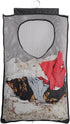 Breathable Mesh Laundry Hamper,Foldable Hanging Storage Basket,Portable Space Saving Storage Bag (Black)...