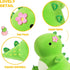Ditucu Cute Dinosaur Cactus Stuffed Animals Toys Plush Dolls Super Soft Dino Plushies Birthday Gifts for Kids Girls Boys Green 12 inch...