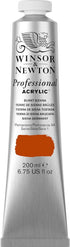 Winsor & Newton Professional Acrylic Paint, 200ml (6.75-oz) Tube, Burnt Sienna...