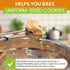 Spring Chef - Mint Small Cookie Scoop for Baking, Multifunctional #60 Baller with Trigger Release for Watermelon, Ice Cream, Protein Ball, Stainle...