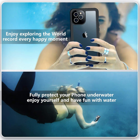 SPIDERCASE Designed for iPhone 12 Pro Max Case, Waterproof Built-in Screen Protector, Shockproof Full Body Cover Rugged Case for iPhone 12 Pro Max...