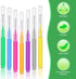 250 Pcs Interdental Brush for Braces Disposable Braces Flossers Dental Picks Floss Toothpick Dental Teeth Flossing Head Oral Hygiene Flosser Tooth...
