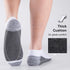 COOVAN Men Athletic Ankle Socks 12 pack Low Cut Short Cushion Casual Sock?12 pairs?...