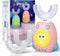 FTOYIN Kids U Shaped Electric Toothbrush, Kids Electric Toothbrushes with 5 Modes, Sonic Toothbrush Kids IPX7 Waterpoof with 3 Brush Heads, 360° A...