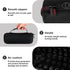 EVA Hard Case for JBL Flip 6 Flip 5 Waterproof Portable Bluetooth Speaker, Fit for JBL Flip 4 Premium Travel Protective Carrying Storage Bag.Fits ...