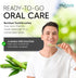 36 Pack Disposable Bamboo Toothbrushes with Toothpaste Built in - Prepasted Toothbrushes Individually Wrapped - Single Use Waterless Tooth Brush w...