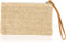 AUEAR, Women's Hand Wrist Type Straw Clutch Bag Bohemian Summer Beach Sea Handbag Purse Zipper Wristlet...