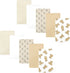 Hudson Baby Unisex Baby Cotton Flannel Burp Cloths, Teddy Bears 10 Pack, One Size...