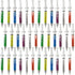 36PCS Syringe Pens, Retractable Fun Multi Color Novelty Pen for Nurses, Nursing Student School Supplies, Birthdays, Stocking Stuffers and Party Fa...
