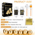 Gold Leaf Adhesive Set 200ml Gold Plating Kit Protective Varnish 100 pcs Gilding Adhesive Set Gold Leaf Sheets, 2 Brushes, Water Based Leaf Glue f...