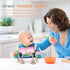 Baby Teething Toy, High Chair Suction Cup Toys for Infant Toddlers 0-6M, Food Grade Silicone Teether, Educational Parent-Child Baby Toys, Montesso...