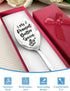 My Peanut Butter Spoon - Funny Engraved Stainless Steel Peanut Butter Spoons Dessert Spoon Peanut Butter Lovers Gifts, for Mom Dad Boy Girl Women ...